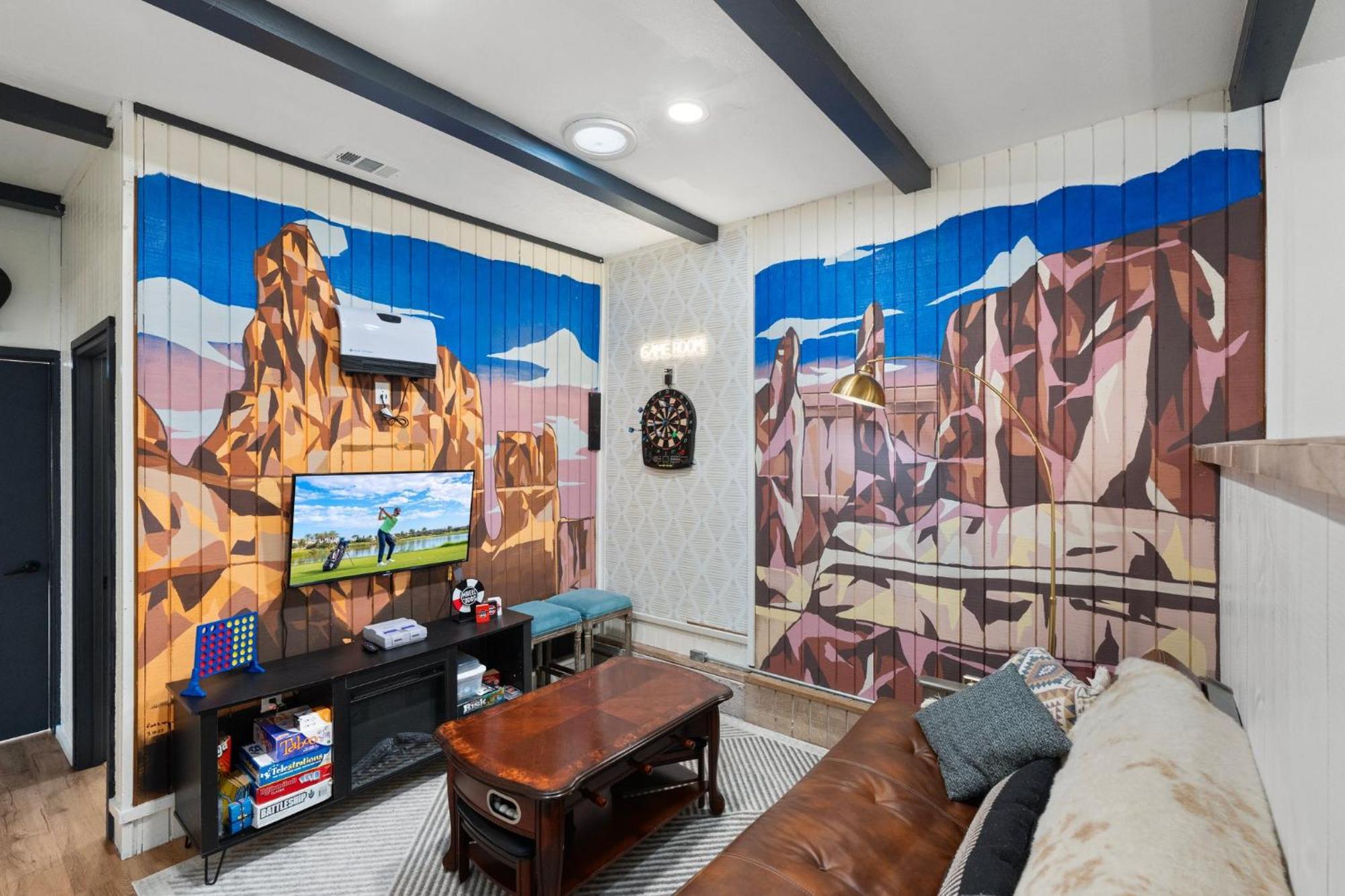 Walk To Gc Train Depot And Route 66, King Beds, Game Room, Bbq, Firepit Williams Exteriör bild